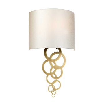 Elstead Lighting Curtis CURTIS-MEDIUM-AB Wandleuchte 1x60W/E27