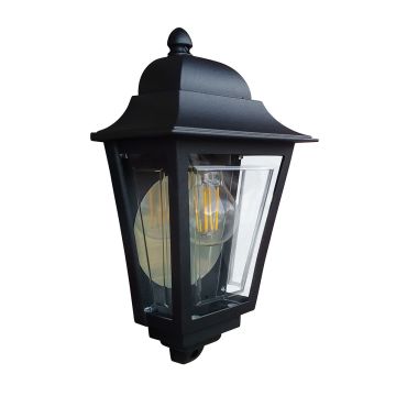 Elstead Lighting Deco Lane DECO-LANE7-BLACK Wandleuchte 1x60W/E27 IP44