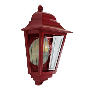 Elstead Lighting Deco Lane DECO-LANE7-RED Wandleuchte 1x60W/E27 IP44