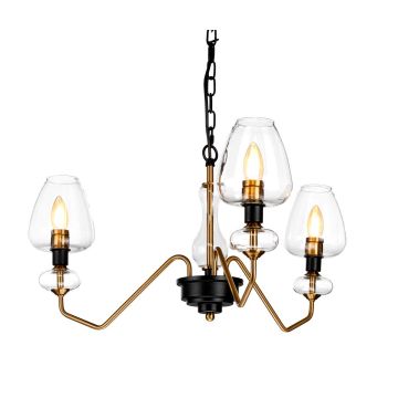 Elstead Lighting ARMAND DL-ARMAND3-AB Kronleuchter 3x40W/E14