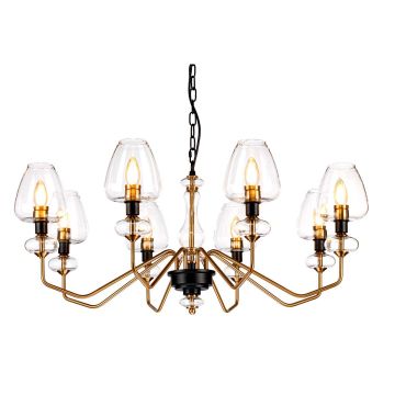 Elstead Lighting ARMAND DL-ARMAND8-AB Kronleuchter 8x40W/E14