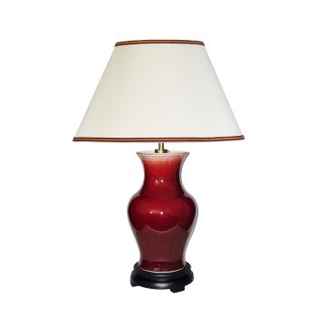Elstead Lighting Oxblood DL-MAJIN-SMALL-TL-OXB Tischleuchte 1x60 W/E27