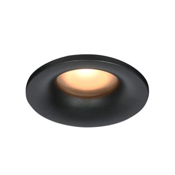 Italux Barto DL-60327-IP44-BK Einbau-Downlight 1x10W/GU10 IP44