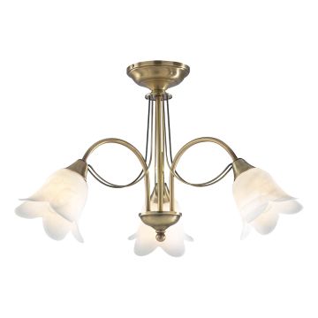 Dar Lighting DOUBLET DOU0375 Kronleuchter 3x40W/E14 IP20