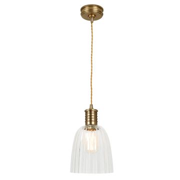 Elstead Lighting DOUILLE DOUILLE-P-AB Pendelleuchte 1x60W/E27
