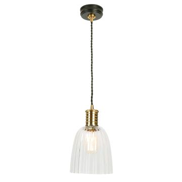 Elstead Lighting DOUILLE DOUILLE-P-BPB Pendelleuchte 1x60W/E27