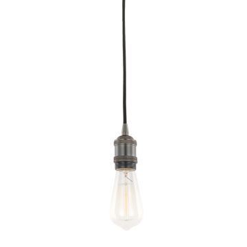 Italux CLASSO DS-M-034 MATT BLACK Pendelleuchte 1x60W/E27 IP20