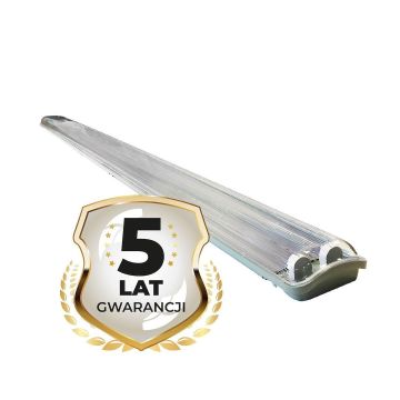 Eko-Light HERMETIC EKH1300 Aufbau-Feuchtraumleuchte 2x9W/G13 IP65
