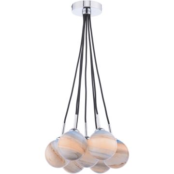 Dar Lighting Elpis ELP342-07L Pendelleuchte 7x25w/g9 ip20