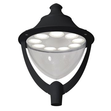 Novolux GUNTHER TOP 655A-G31X1A-02 Laternenleuchte 9x40/GX53 IP65