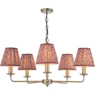 Dar Lighting Favian FAV0563-EST2625 Kronleuchter 5x40w/E14