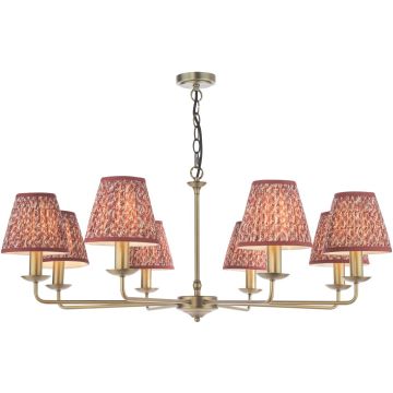 Dar Lighting Favian FAV0863-EST2625 Kronleuchter 8x40w/E14