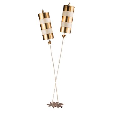 Flambeau NETTLE FB-NETTLELUX-G-FL Stehleuchte 2x60W/E27