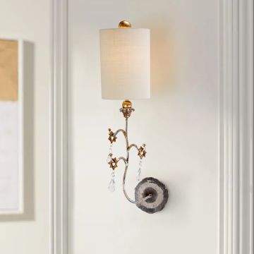 Flambeau TIVOLI SILVER FB-TIVOLI-W1-SV Wandleuchte 1x60W/E27