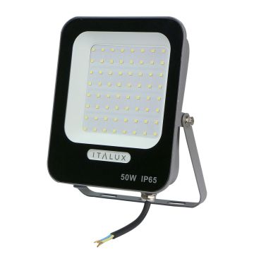Italux Korta FD-27253-50W Halogenstrahler 1x50W/LED 4000K 5000lm IP65