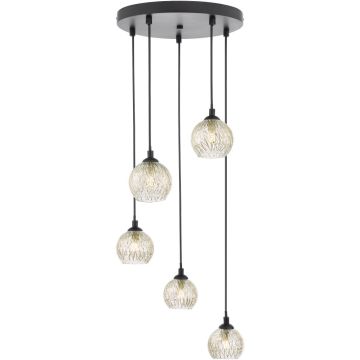 Dar Lighting Federico FED0522-09 Pendelleuchte 5x40w/g9 ip20
