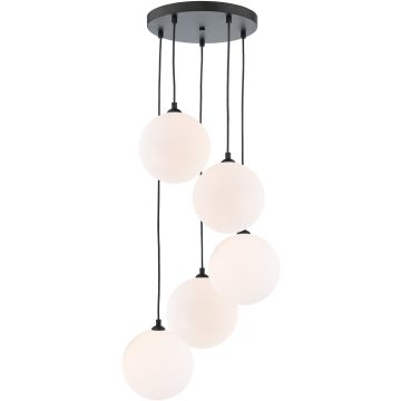 Dar Lighting Federico FED0522-23 Pendelleuchte 5x40w/g9 ip20