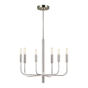 Feiss Brianna FE-BRIANNA6-PN Kronleuchter 6x60 W/E14