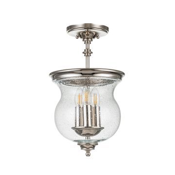 Feiss Pickering Lane FE-PICKERING-LANE-SF-PN Deckenlampe 3x40 W/E14