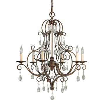 Feiss Chateau FE-CHATEAU6 Kronleuchter 6x60W/E14