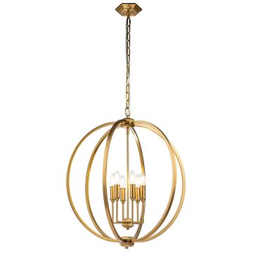 Feiss Corinne FE-CORINNE-6P-L-BB Pendelleuchte 6x60W/E14