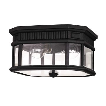 Feiss COTSWOLD LANE FE-COTSLN-F-BK Deckenleuchte 2x60W/E27 IP44