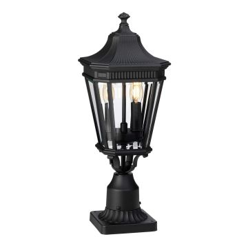 Feiss COTSWOLD LANE FE-COTSLN3-M-BK Stehlampe 2x60W/E14 IP44