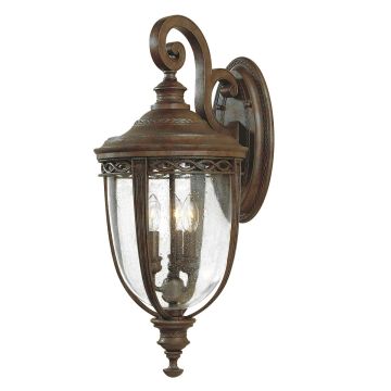 Feiss ENGLISH BRIDLE FE-EB2-L-BRB Wandleuchte 3x60W/E14 IP44