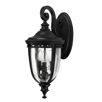 Feiss ENGLISH BRIDLE FE-EB2-M-BLK Wandleuchte 3x60W/E14 IP44