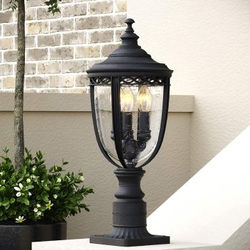 Feiss ENGLISH BRIDLE FE-EB3-M-BLK Stehlampe 3x60W/E14 IP44