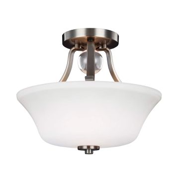 Feiss EVINGTON FE-EVINGTON-SF-SN Deckenlampe 2x60W/E27