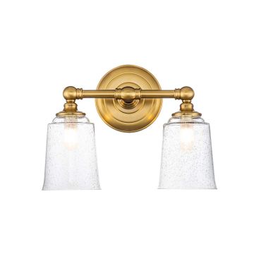 Feiss Hugeunot Lake FE-HUGOLAKE2BATH-BB Wandleuchte 2x3.5W/G9 IP44