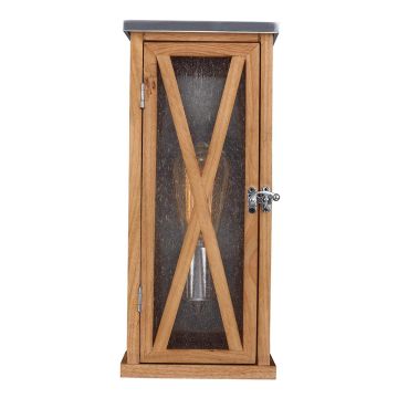 Feiss LUMIERE FE-LUMIERE-S1OAK Wandleuchte 1x60W/E27 IP44