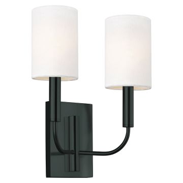 Generation Lighting Brianna FE-BRIANNA2-BK Wandleuchte 2x60W/E14