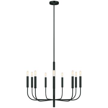 Generation Lighting Brianna FE-BRIANNA9-BK Kronleuchter 9x60W/E14