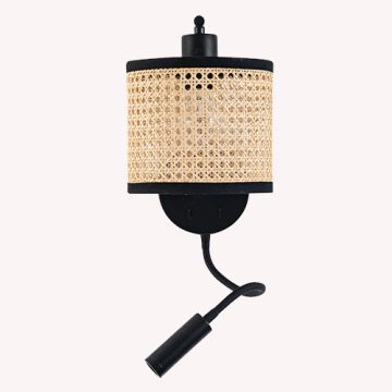 Zambelis WALL LIGHT 20355 Wandleuchte 1x40W/E27+3w/LED 3000K 240lm IP20