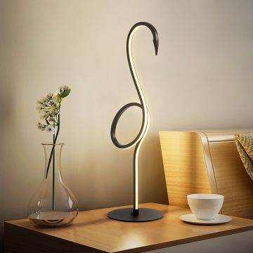 Elstead Lighting Flamingo FLAMINGO-TL-BLK Tischleuchte 1x6 W /LED 3000 K 420 lm