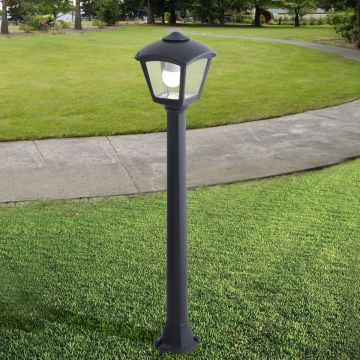 Fumagalli Giaffa FMG-GIAFFA-ROBY-BLK Stehlampe 1x23W/E27 2700K 800lm IP55