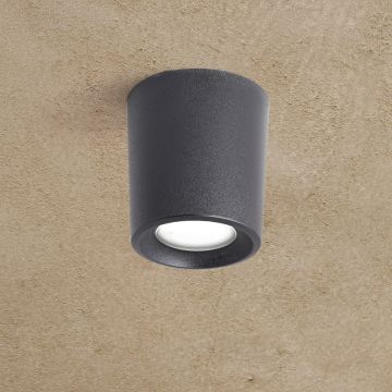 Fumagalli Livia FMG-LIVIA90-BLK Aufbau-Downlight 1x6W/G9 4000K-2700K 366lm IP55
