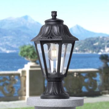 Fumagalli Mikrolot FMG-MIKROLOT-ANNA-BLK Stehlampe 1x23W/E27 IP55