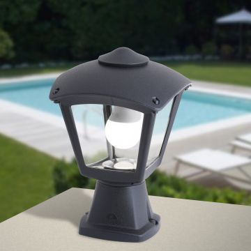 Fumagalli Disma FMG-DISMA-ROBY-BLK Stehlampe 1x23W/E27 IP55