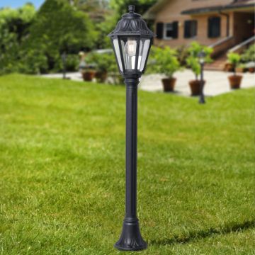 Fumagalli Mizar FMG-MIZAR-ANNA-BLK Stehlampe 1x23W/E27 2700K 800lm IP55