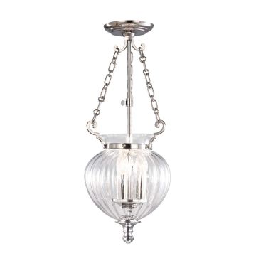 Elstead Lighting FINSBURY PARK FP-P-S-POL-NCKL Pendelleuchte 3x60W/E14