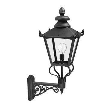 Elstead Lighting GRAMPIAN GB1-BLACK Wandleuchte 1x150W/E27 IP23