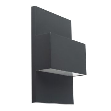 Norlys GENEVE 874GR Wandleuchte 1x9W/E27 IP54