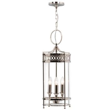 Elstead Lighting GUILDHALL GH-P-PN Pendelleuchte 3x60W/E14