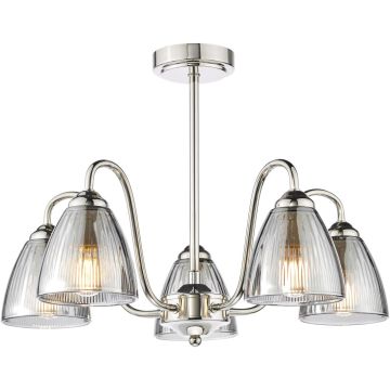 Dar Lighting Glynis GLY5438 Kronleuchter 5x40w/e14