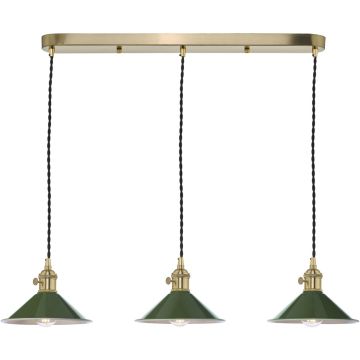 Dar Lighting Hadano HAD3640-07 Pendelleuchte 3x40w/e14 ip20