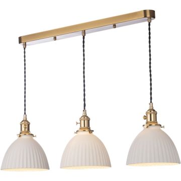 Dar Lighting Hadano HAD3640-09 Pendelleuchte 3x40w/e14 ip20