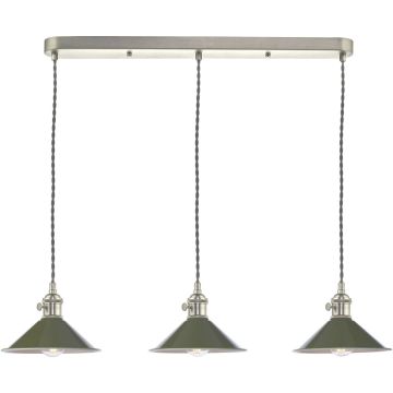 Dar Lighting Hadano HAD3661-07 Pendelleuchte 3x40w/e14 ip20